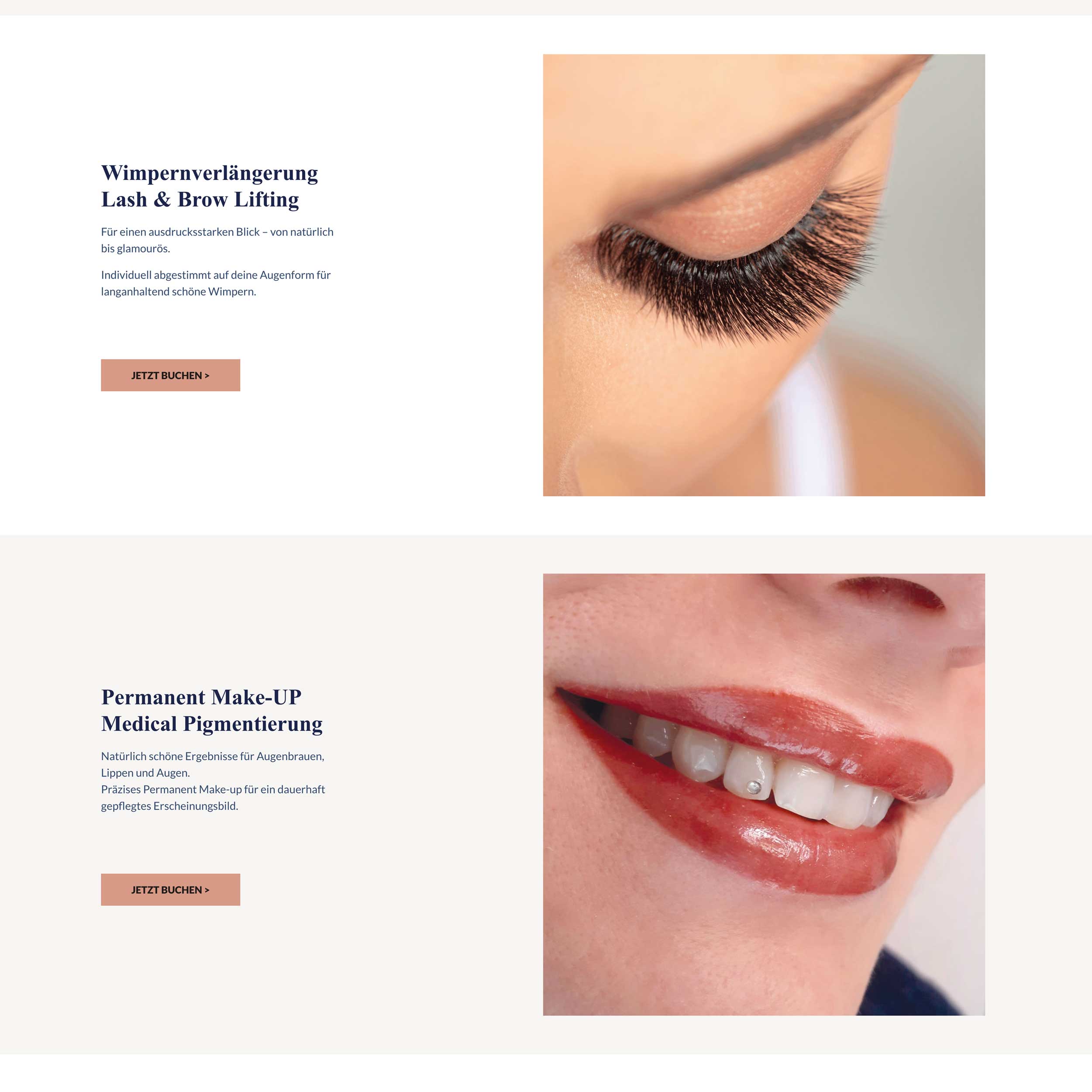 Aeterna Estetica Website